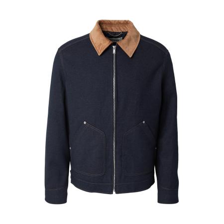 Drykorn DRYKORN Tussenjas RIKALO_2 donkerblauw / karamel