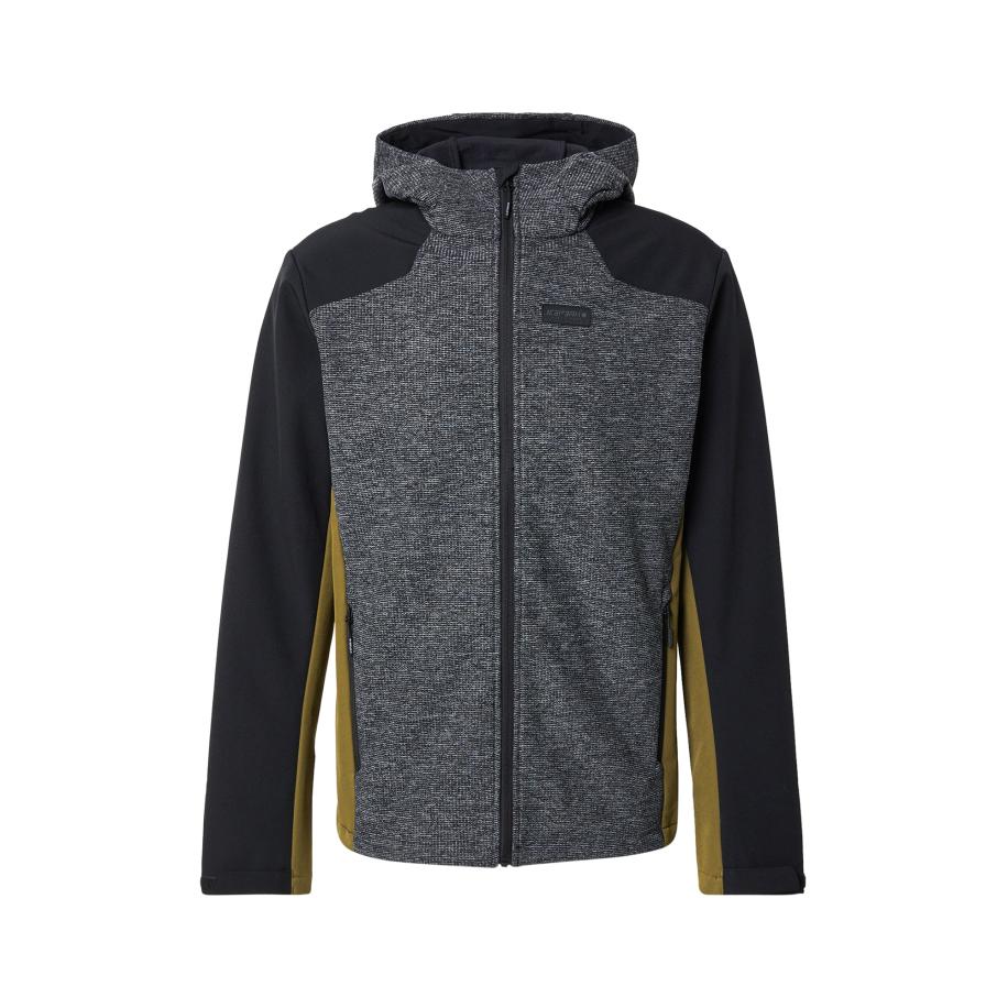 Icepeak ICEPEAK Outdoorjas Beedeville geel / grijs gemêleerd / zwart -