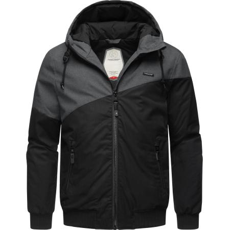 Ragwear Ragwear Winterjas Wings grijs / zwart