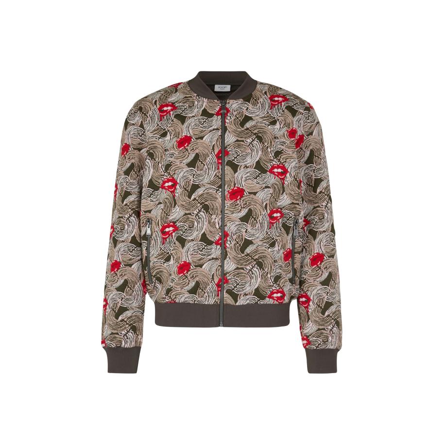 JOOP! Jeans JOOP! Jeans Tussenjas Danger donkergroen / rood / wit -