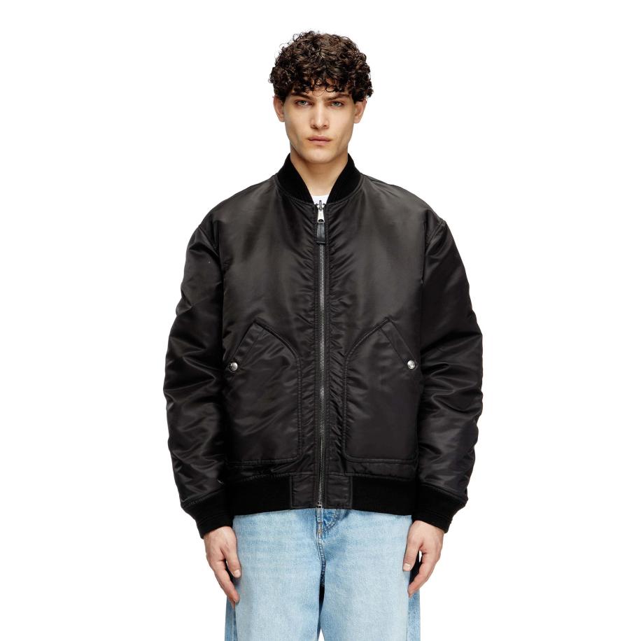 Diesel J Held Bomberjas Zwart