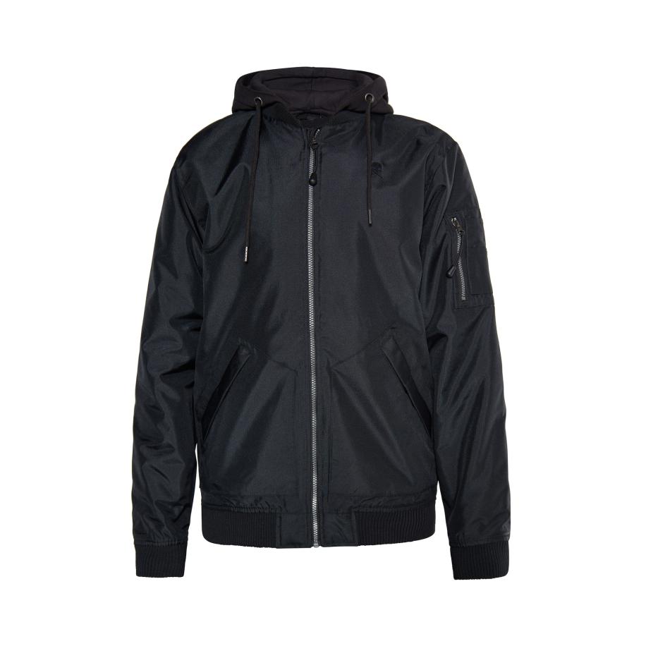 TUFFSKULL TUFFSKULL Tussenjas Wrest zwart -