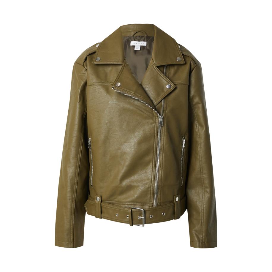 TOPSHOP Tussenjas olijfgroen Groen