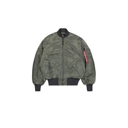 Alpha Industries ALPHA INDUSTRIES Tussenjas MA-1 Distressed donkergrijs / kaki