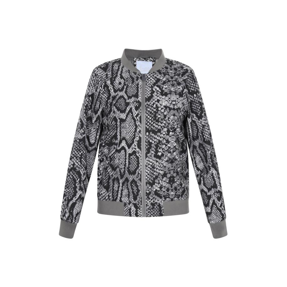 faina Athlsr faina Athlsr Tussenjas grijs / zwart -