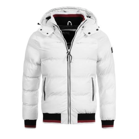 INDICODE JEANS INDICODE JEANS Winterjas Marlon navy / rood / wit