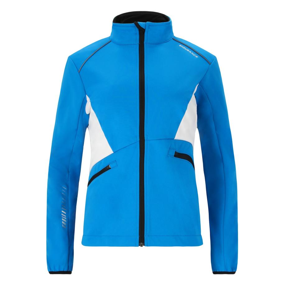 ENDURANCE ENDURANCE Sportjas Loralei blauw / zwart / wit -