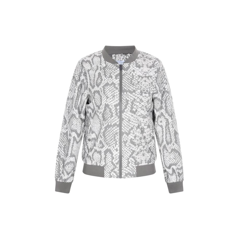 faina Athlsr faina Athlsr Tussenjas lichtgrijs / wit -