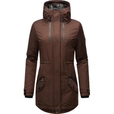 NAVAHOO NAVAHOO Winterparka bruin / grijs