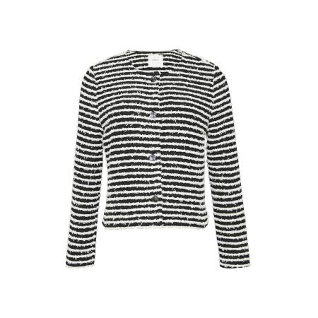 s.Oliver BLACK LABEL Tussenjas zwart / wit