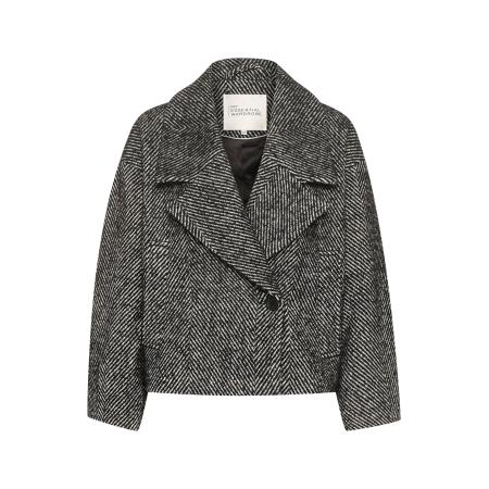 My Essential Wardrobe My Essential Wardrobe Tussenjas MaggieMW zwart / wit