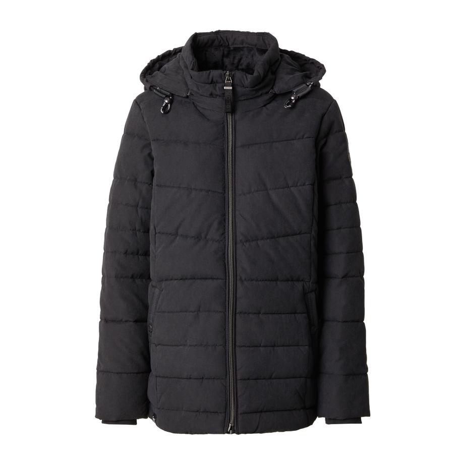 Soccx Soccx Winterjas Jola zwart / offwhite -