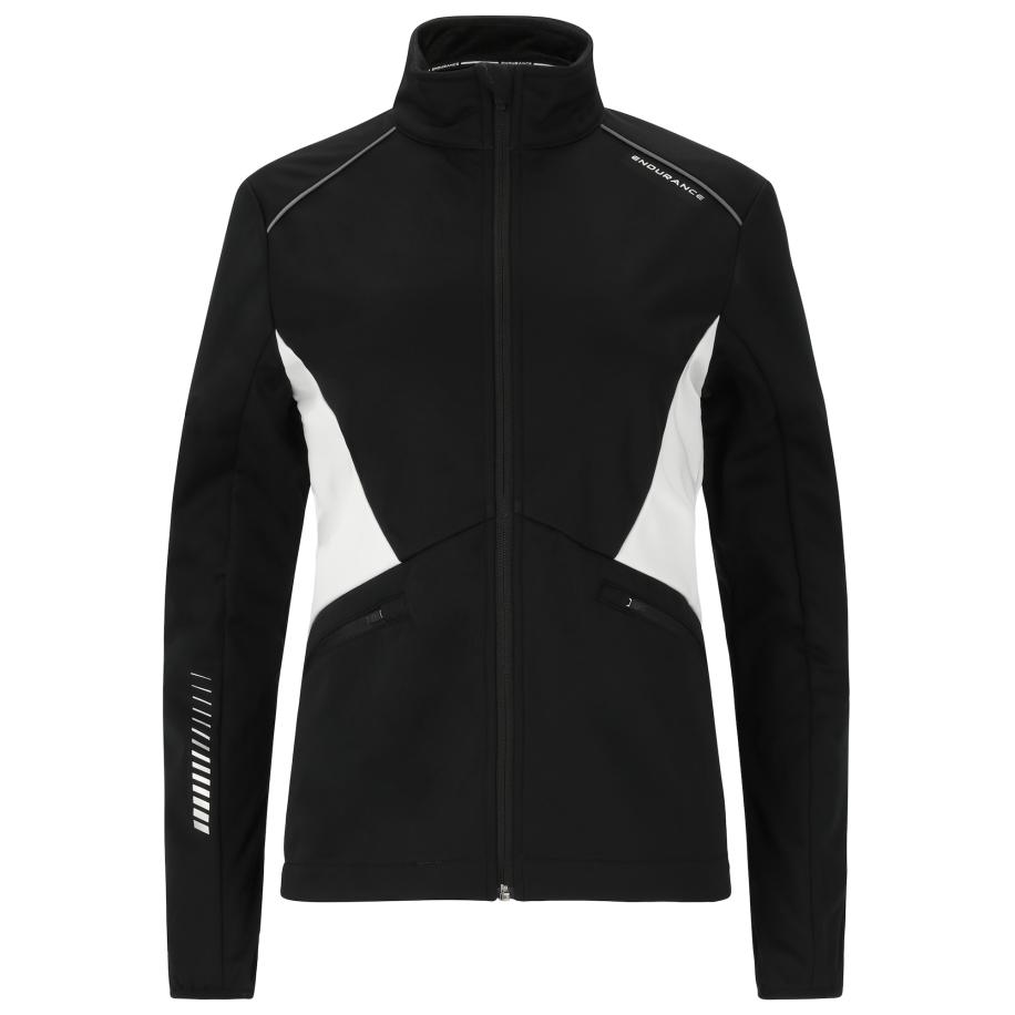 ENDURANCE ENDURANCE Sportjas Loralei zwart / wit -