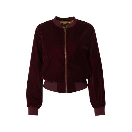 King Louie King Louie Tussenjas Bessie lichtblauw / bruin / rood / bordeaux