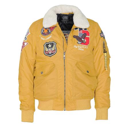 Top gun TOP GUN Tussenjas honing / gemengde kleuren