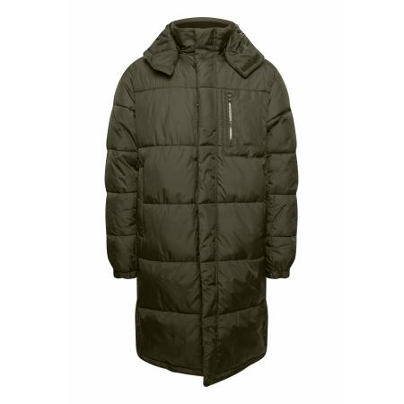 Solid !Solid Winterjas Callen groen