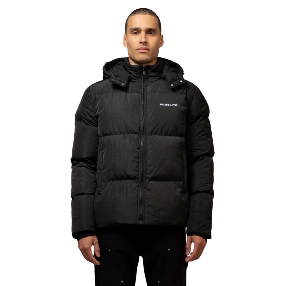 equalite Essential Puffer Winterjas Zwart