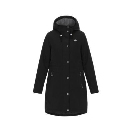Schmuddelwedda Schmuddelwedda Tussenparka zwart