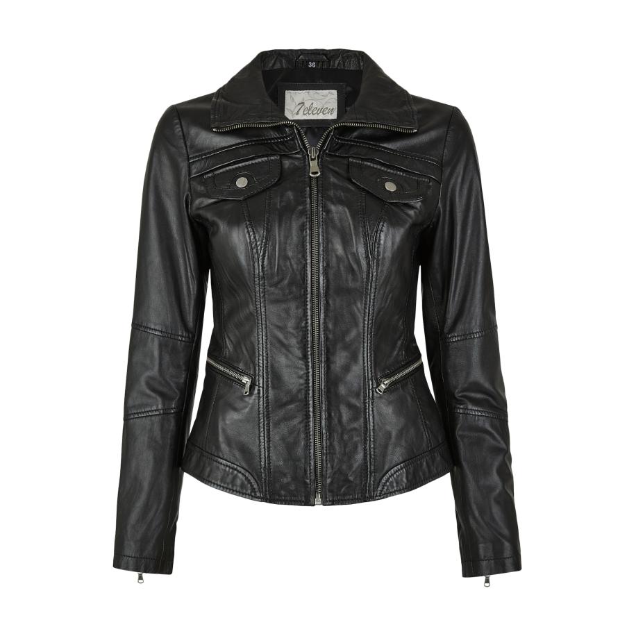 7ELEVEN 7ELEVEN Tussenjas SERamona zwart -