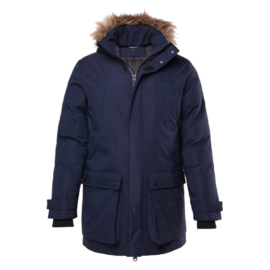 men plus Men Plus Winterparka navy -