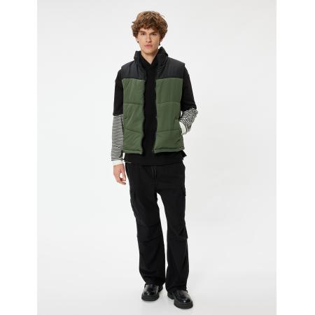 Koton Koton Bodywarmer groen / zwart