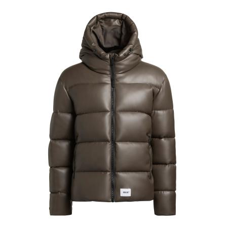 Khujo khujo Winterjas Coen chocoladebruin