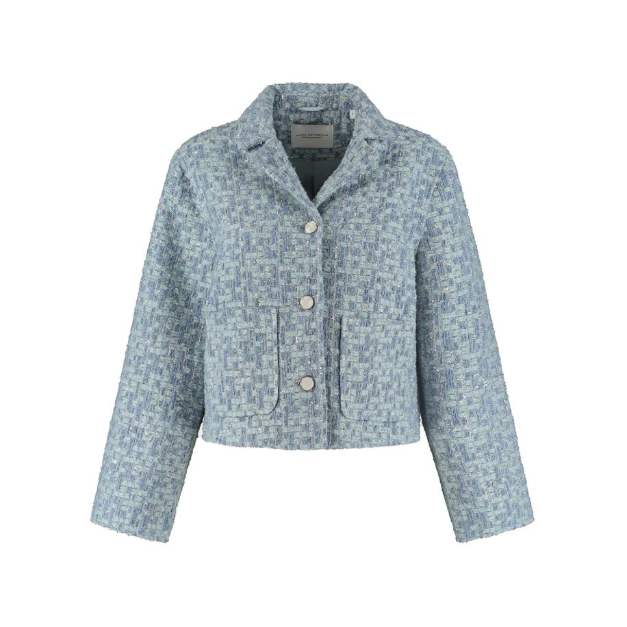 Amaya Amsterdam Poppy Jas Blauw