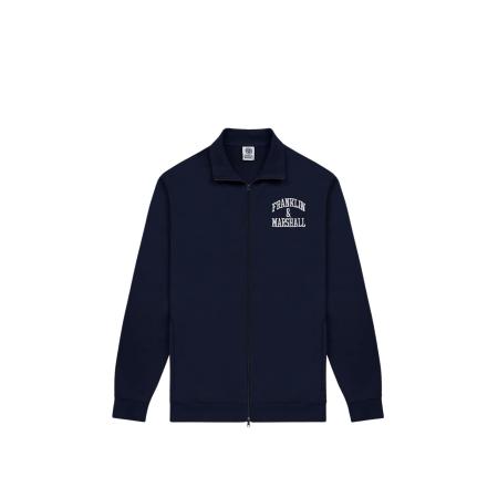 FRANKLIN & MARSHALL Tussenjas blauw / wit