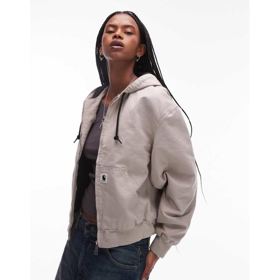 Carhartt WIP OG Active Jack in beige-Neutraal Multicolor