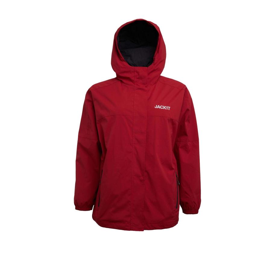JACK1T JACK1T Functionele jas Isotope rood / wit -