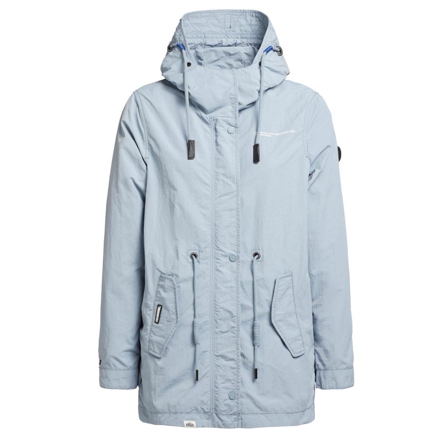 Khujo khujo Tussenjas CAIMA lichtblauw / wit -