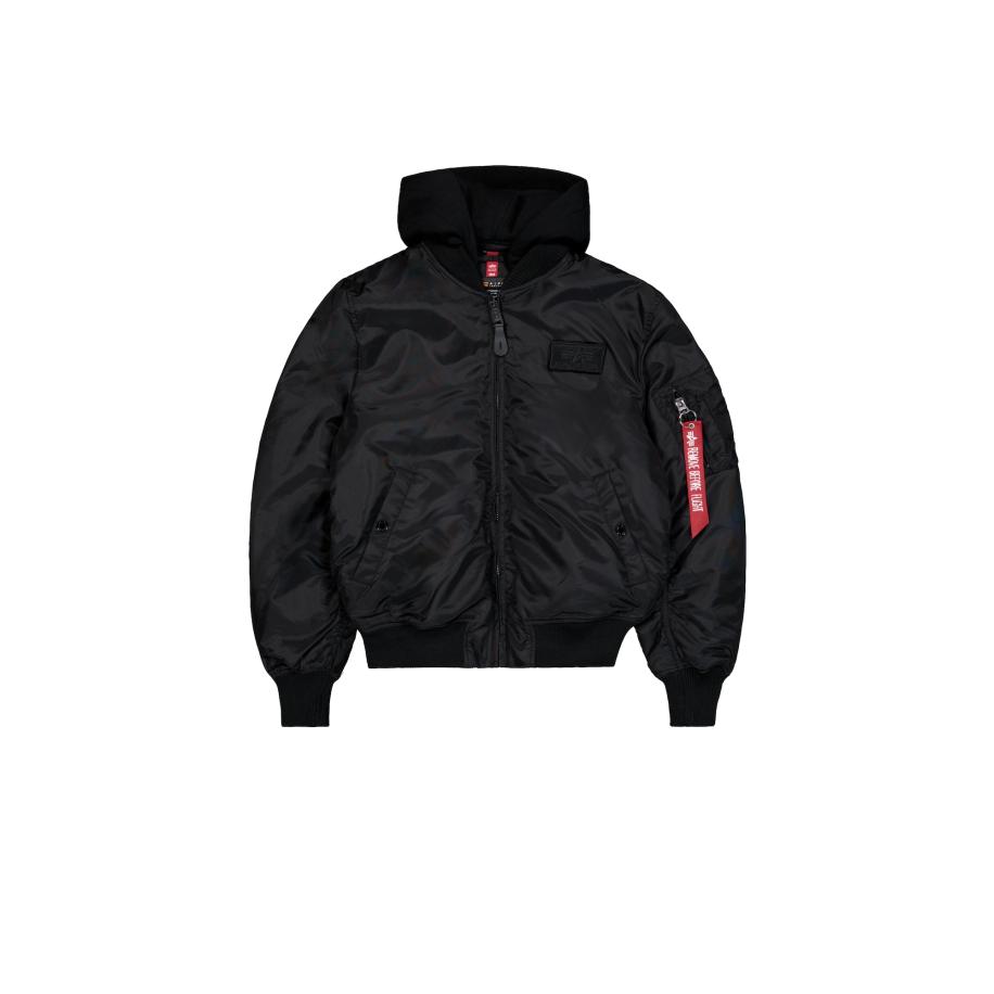 Alpha Industries ALPHA INDUSTRIES Tussenjas MA-1 TT Hood zwart -