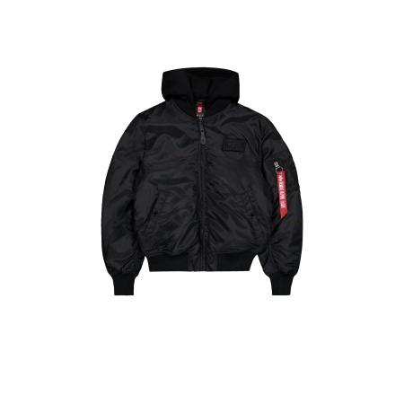 Alpha Industries ALPHA INDUSTRIES Tussenjas MA-1 TT Hood zwart