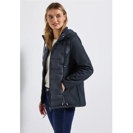 Street One Softshell jack met structuurmix