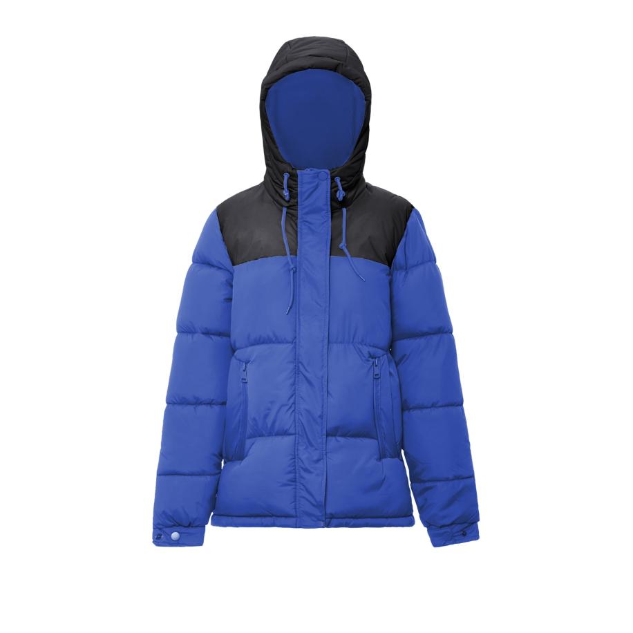 FUMO FUMO Winterjas kobaltblauw / zwart -