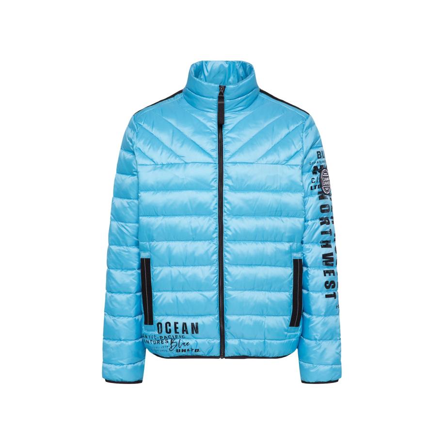 Camp David CAMP DAVID Winterjas azuur / zwart -