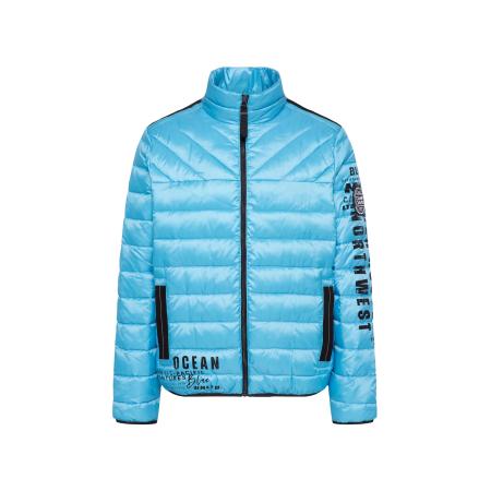 Camp David CAMP DAVID Winterjas azuur / zwart