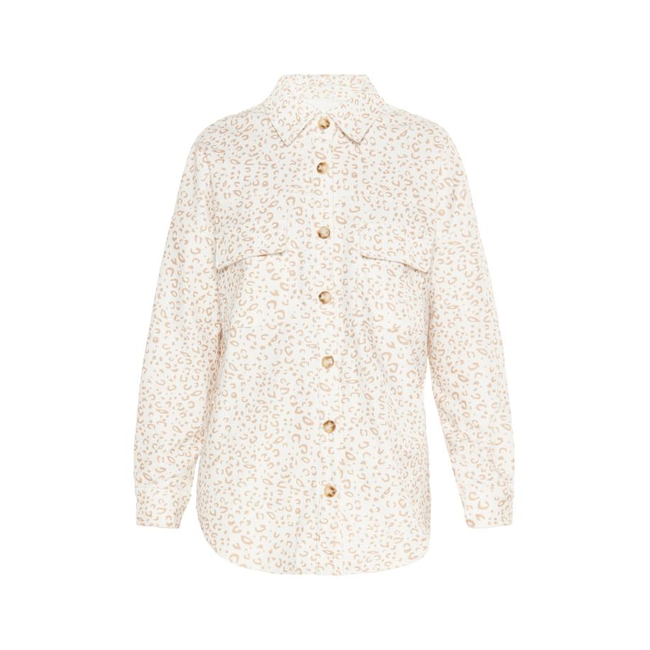 Usha Usha Tussenjas bruin / wit -