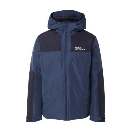 Jack Wolfskin JACK WOLFSKIN Outdoorjas JASPER marine / nachtblauw / wit