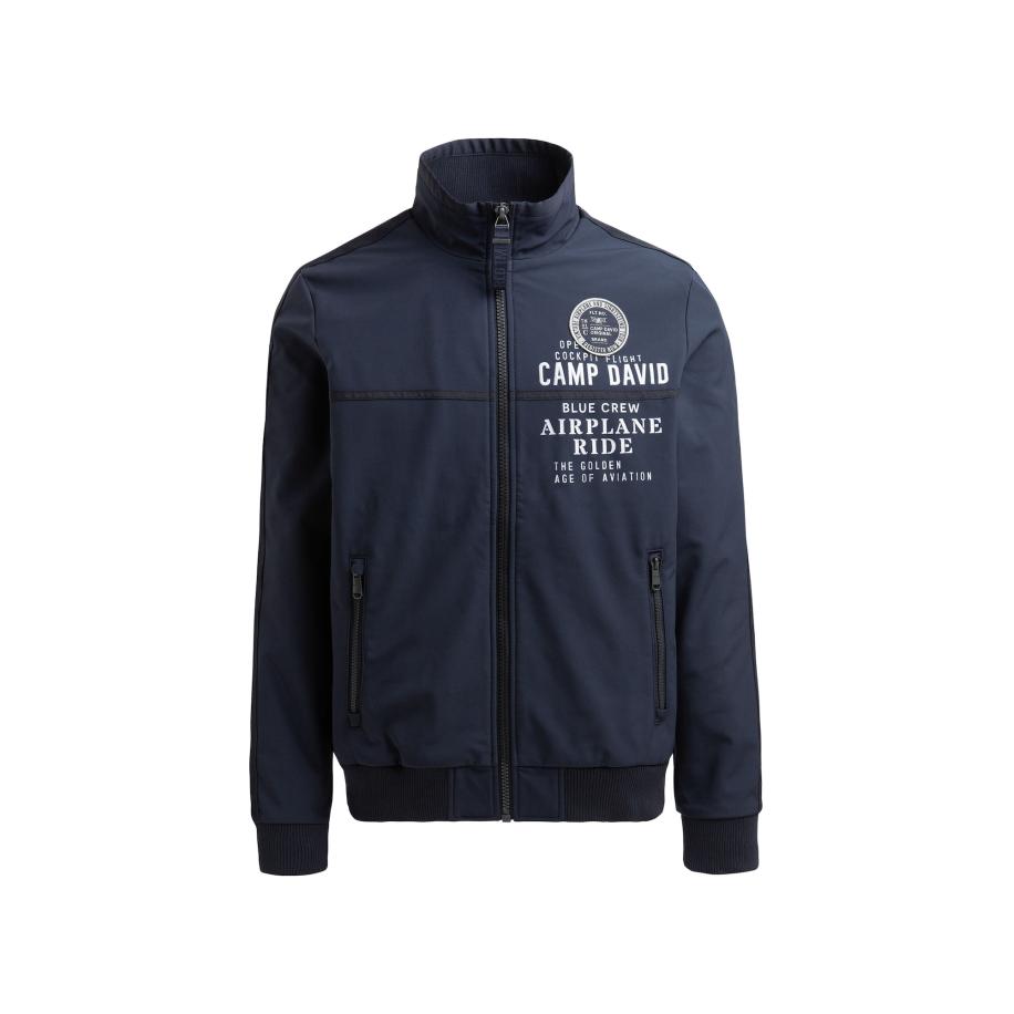 Camp David CAMP DAVID Tussenjas blauw / wit -