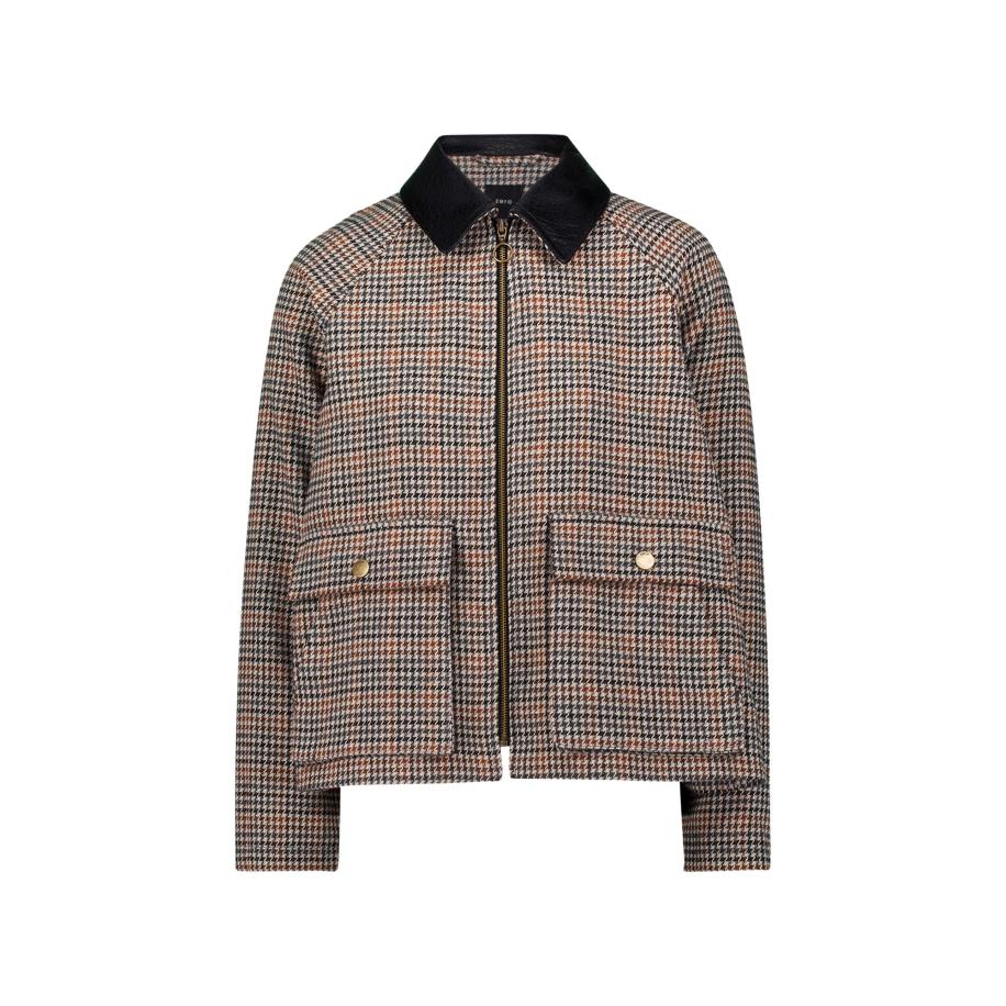 Zero zero Tussenjas bruin -