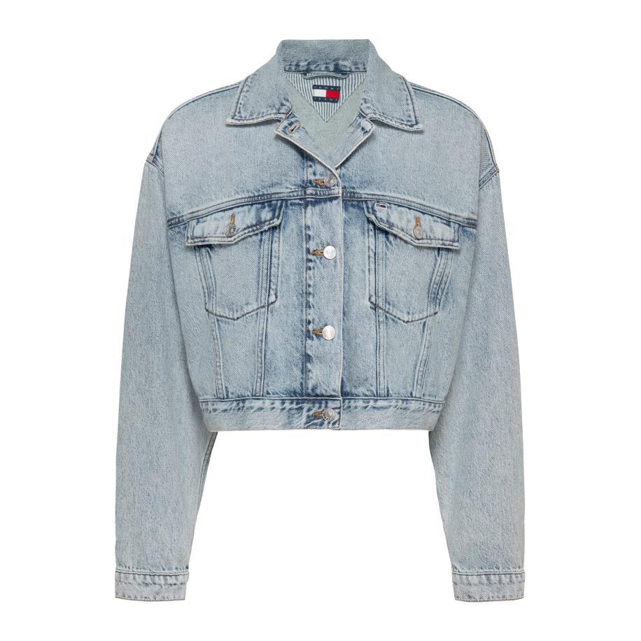 Tommy Jeans Tommy Jeans Tussenjas blauw denim -