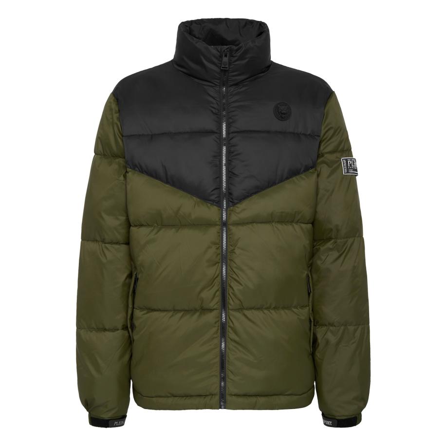 Plein Sport Plein Sport Tussenjas olijfgroen / zwart -