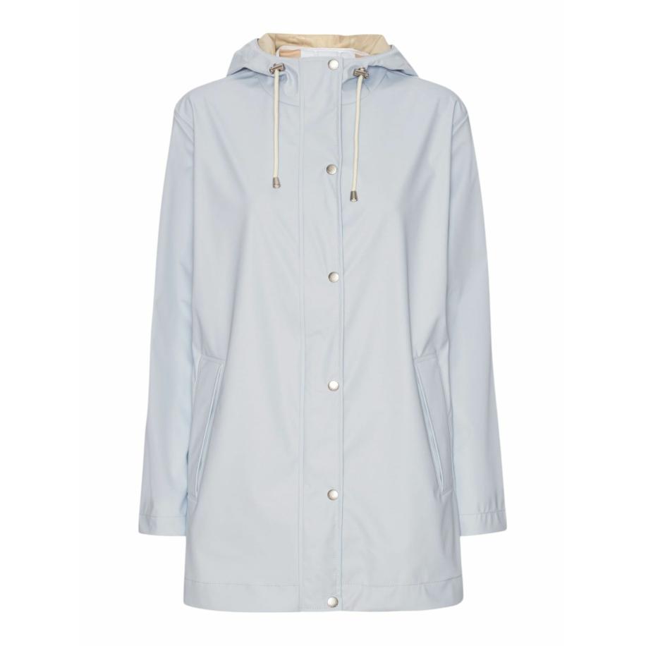 Ilse Jacobsen ILSE JACOBSEN Functionele jas lichtblauw -