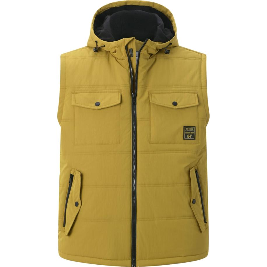 jan vanderstorm Jan Vanderstorm Bodywarmer Fjordheim mosterd -