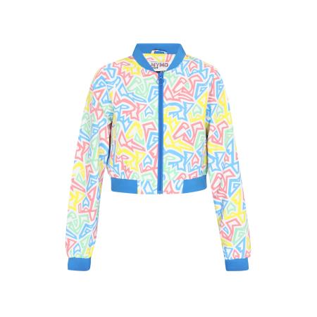 MyMo ATHLSR myMo ATHLSR Tussenjas azuur / citroen / pink / offwhite