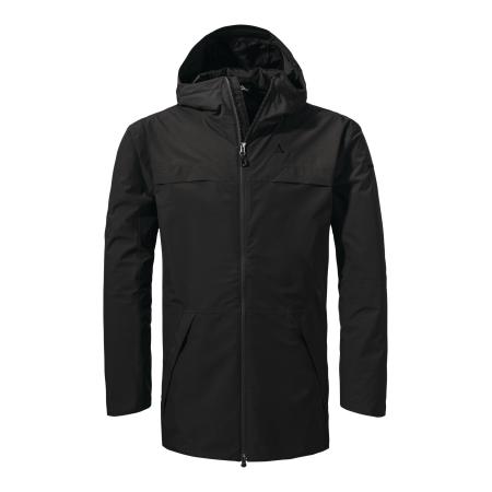 Schöffel Schöffel Outdoorjas Urban Parka Style Bohorok MNS zwart