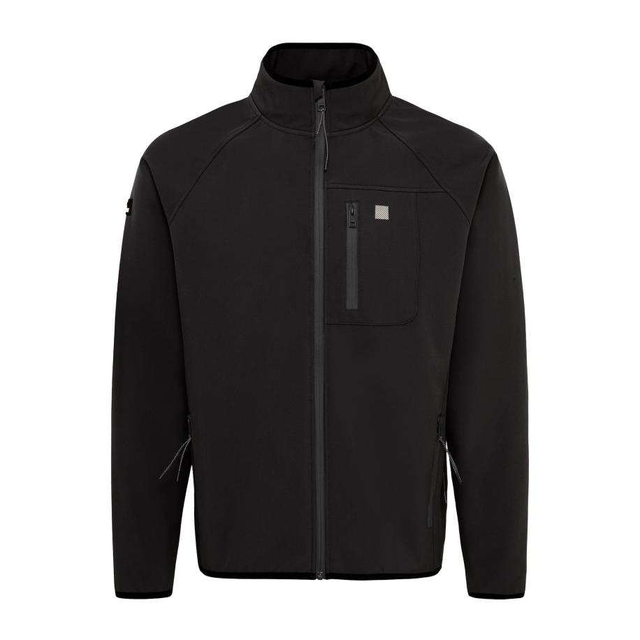 Solid !Solid Tussenjas Solane zwart / wit -