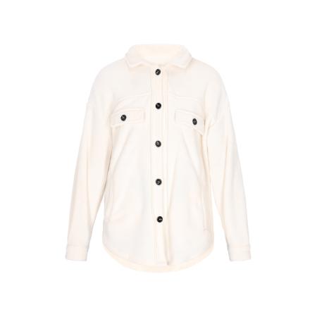 ROCKEASY ROCKEASY Fleece jas crème