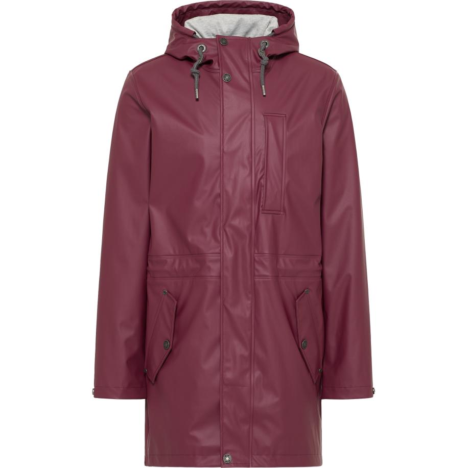 MO MO Functionele jas wijnrood -